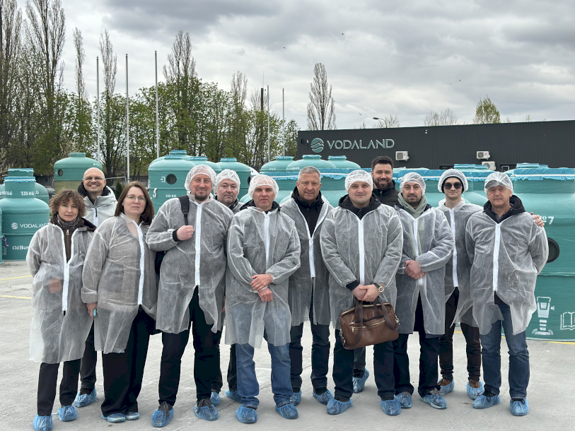 Екскурсія компанії «Спектр» на виробництво VODALAND