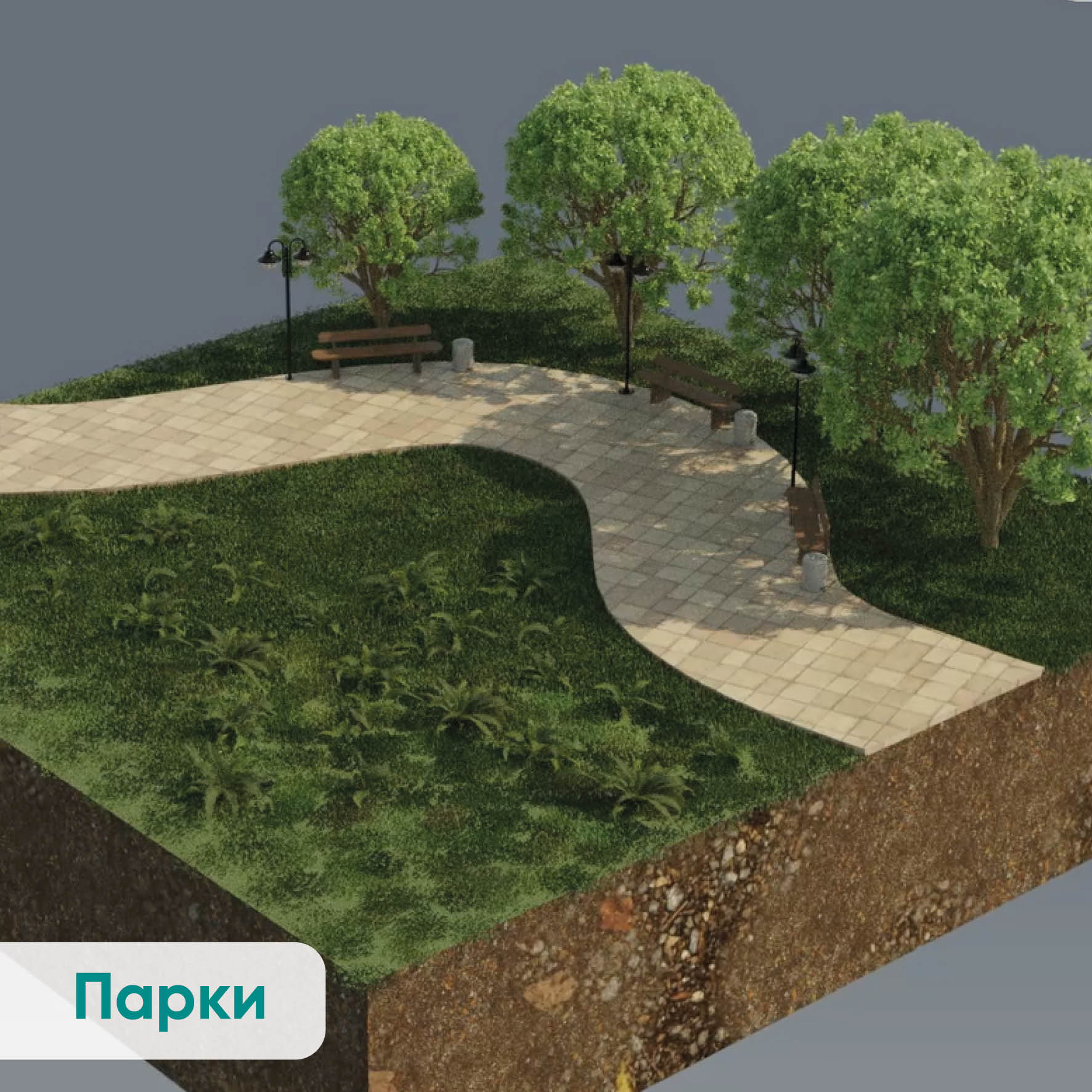 Дренажный колодец D620 H710 пластиковый с крышкой пластиковой и геоматериалами фото - 13