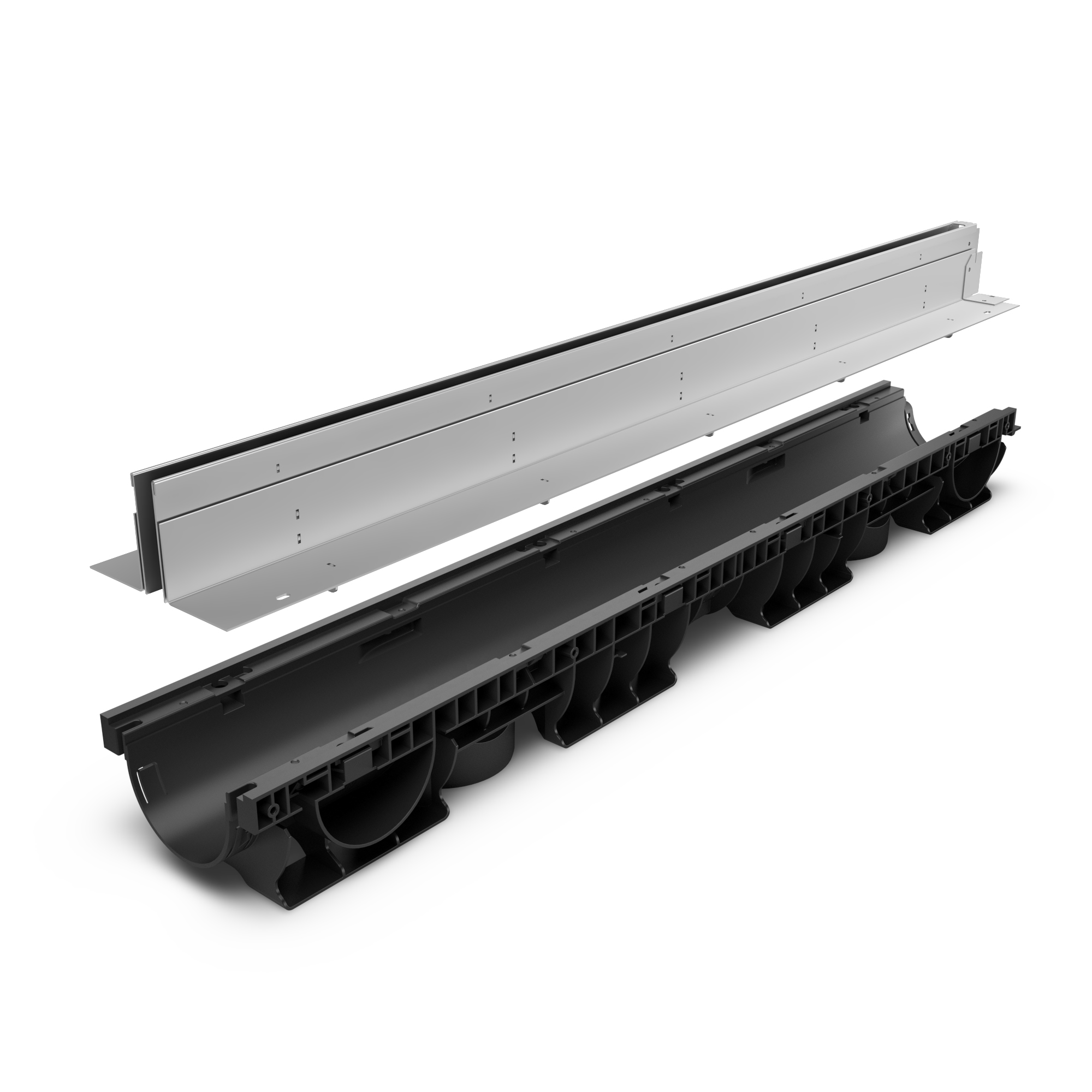 Насадка щілинна сталева оцинкована T-тип H100 Base DN100 A15-C250  фото - 5