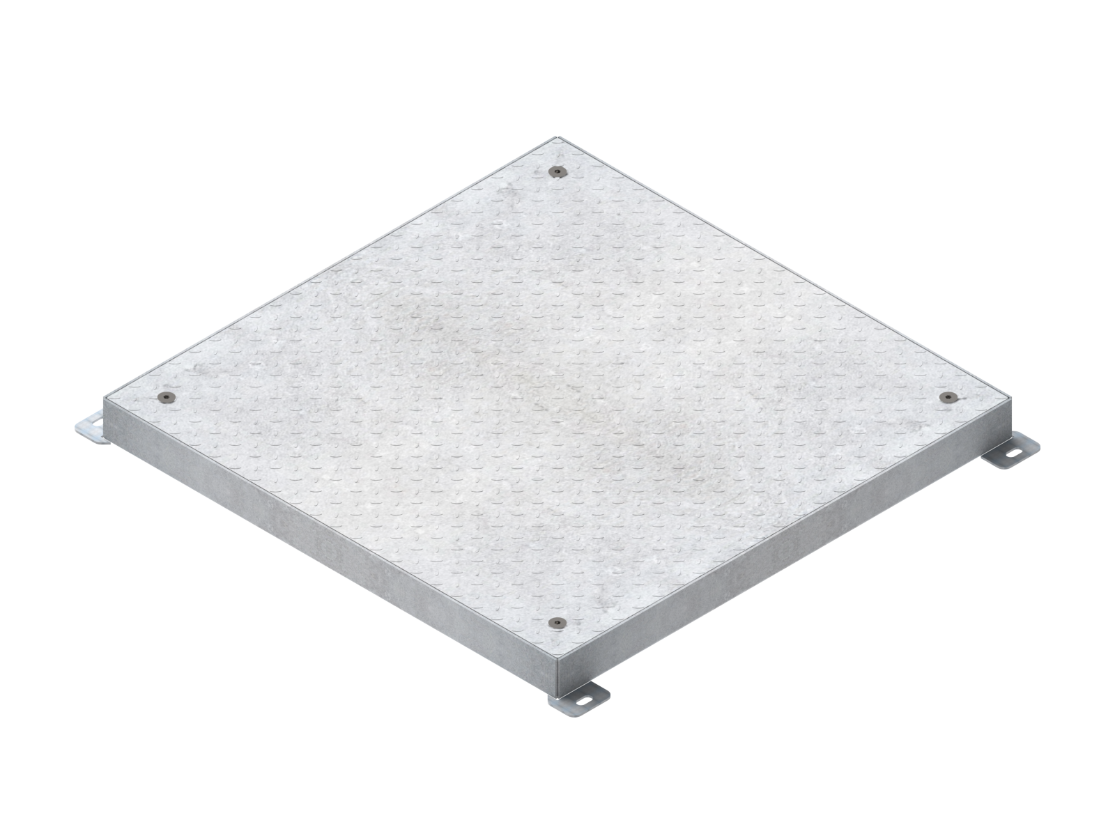 Люк технологічний сталевий оцинкований Pro Plate B125