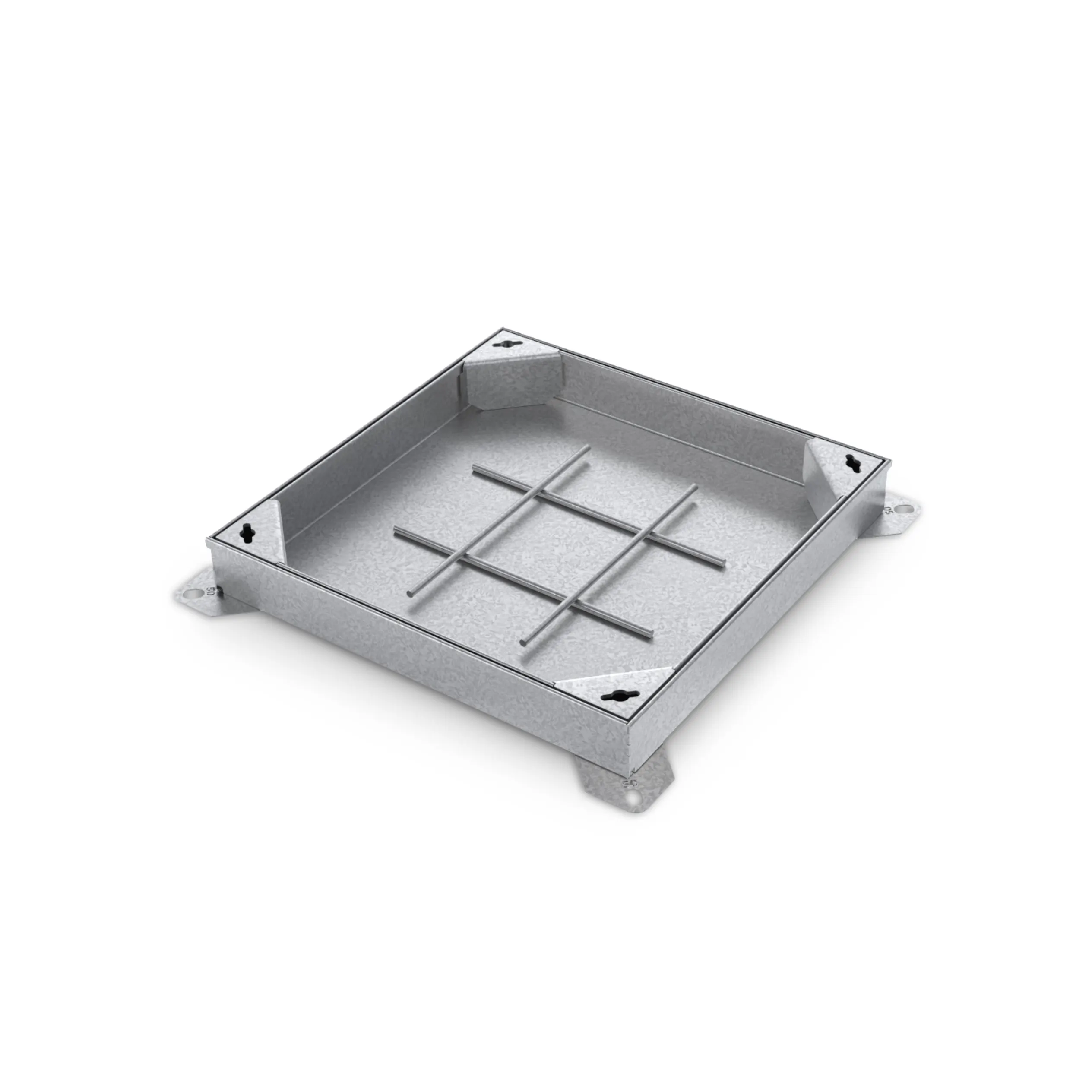 Люк технологічний сталевий оцинкований Base 400х400 Unifill H50 K3 - 30414.5 фото - 2