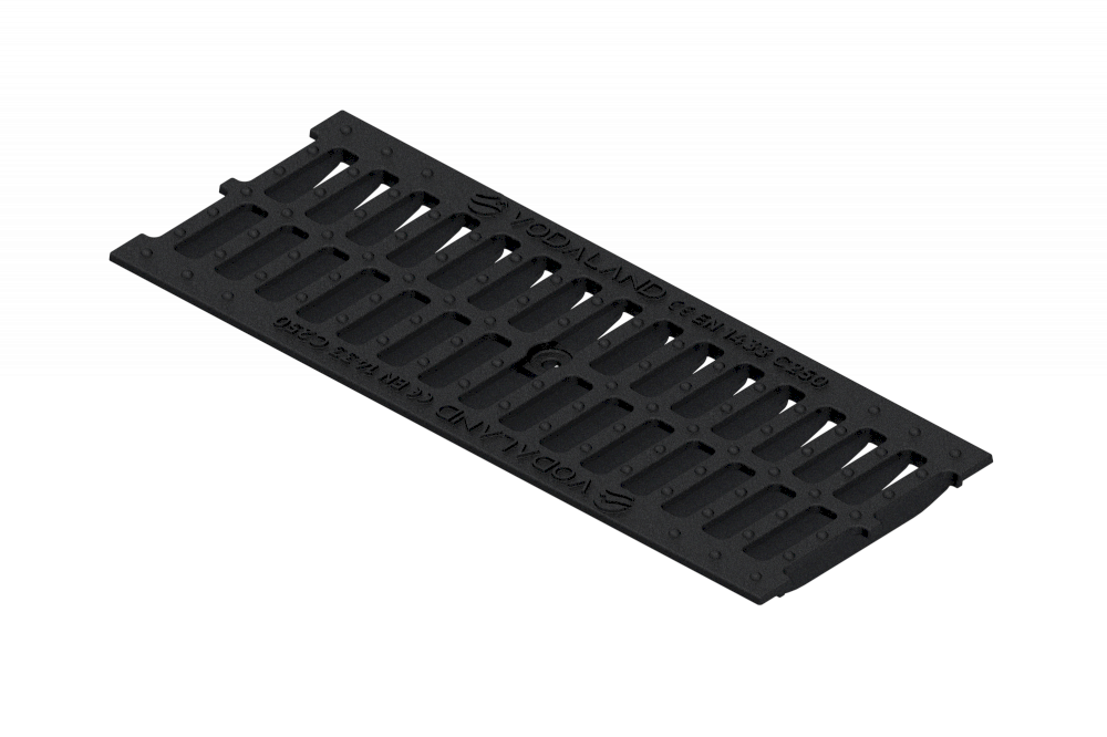 Решітка Base DN150 чавунна щілинна С250