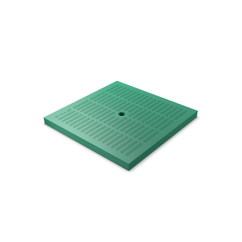 Кришка для дощоприймача Base 300х300 пластикова зелена