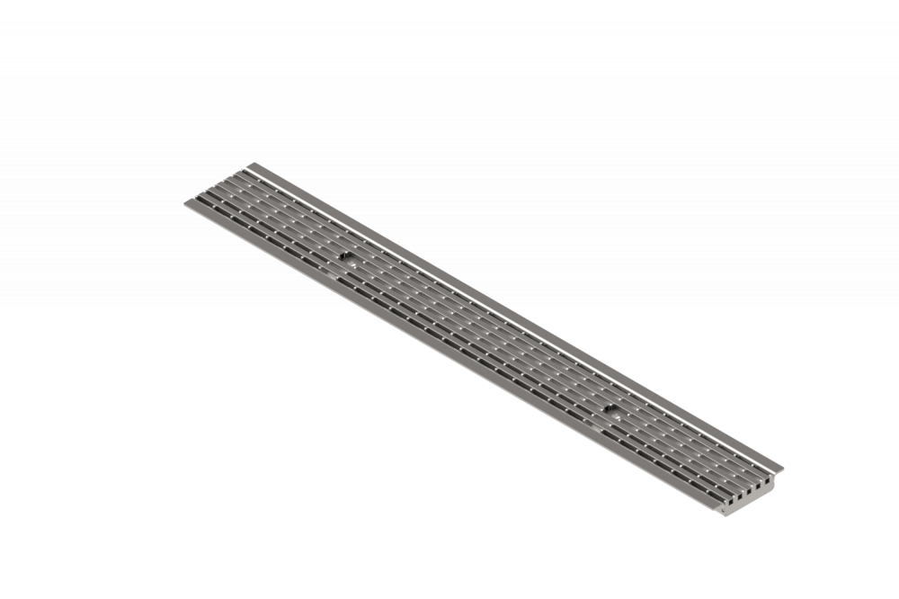 Решітка Base DN100 з нержавіючої сталі Heelproof під кріплення B125