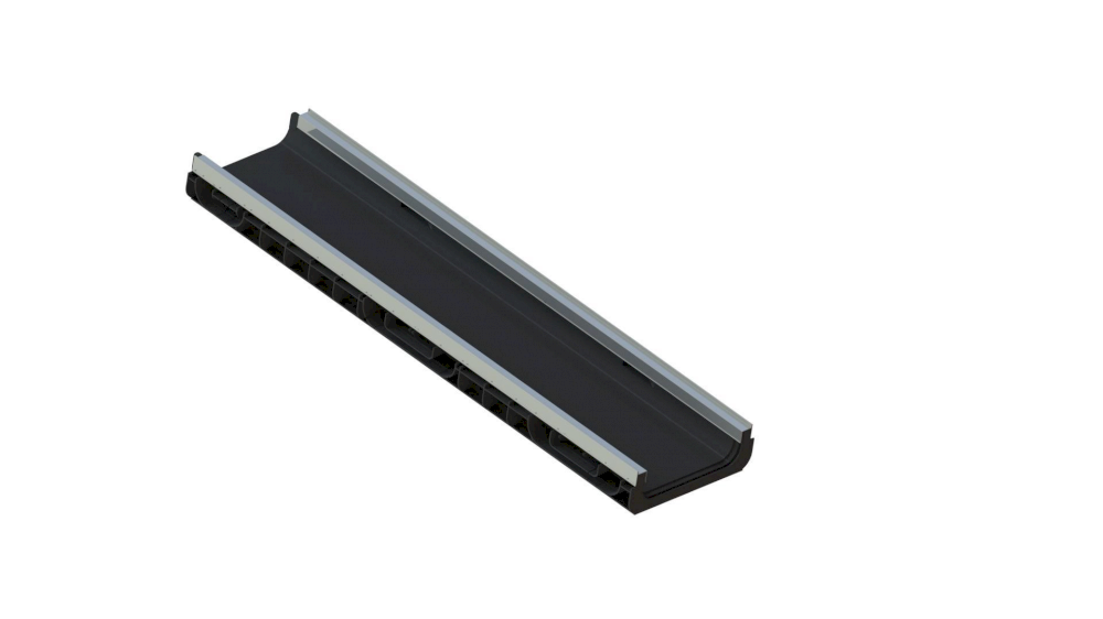 Лоток водоотводный PolyMax Basic ЛВ-20.26.08-ПП пластиковый усиленный 8517