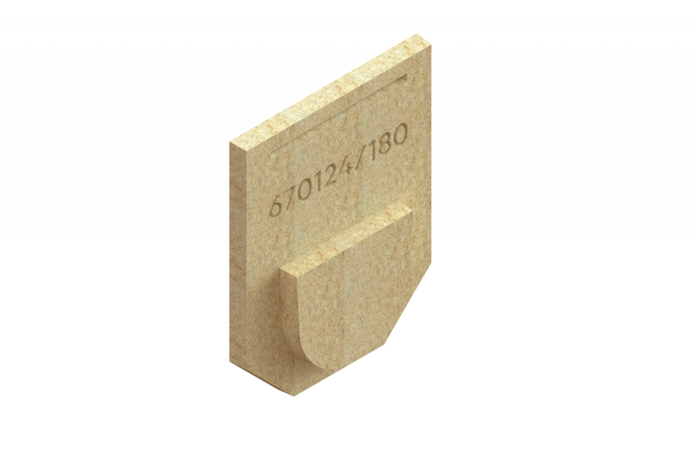 Заглушка для лотка бетонного Base DN100 H180 полимербетонная