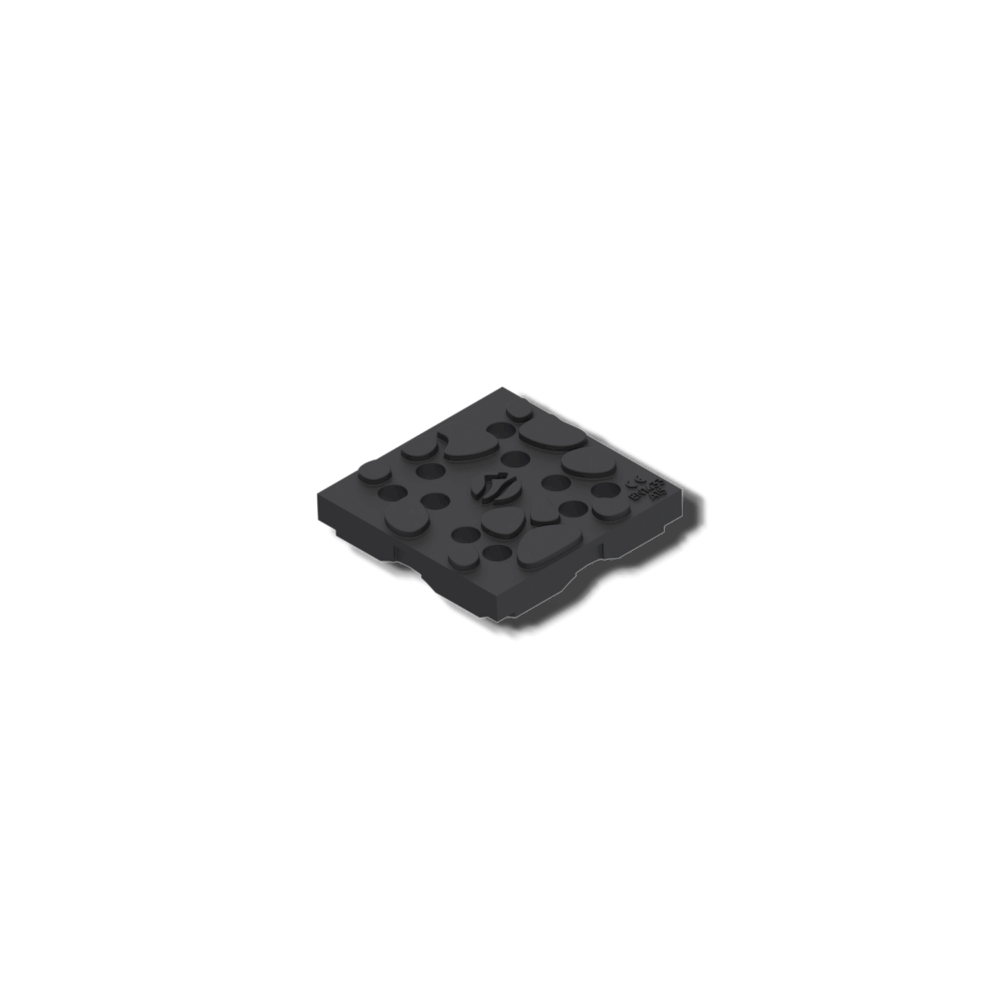 Решетка пластиковая Stone для углового соединителя Micro DN50