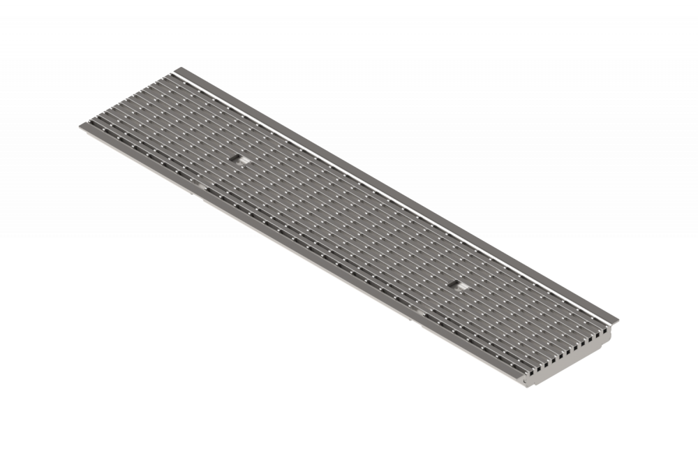 Решітка Base DN200 з нержавіючої сталі Heelproof під кріплення B125