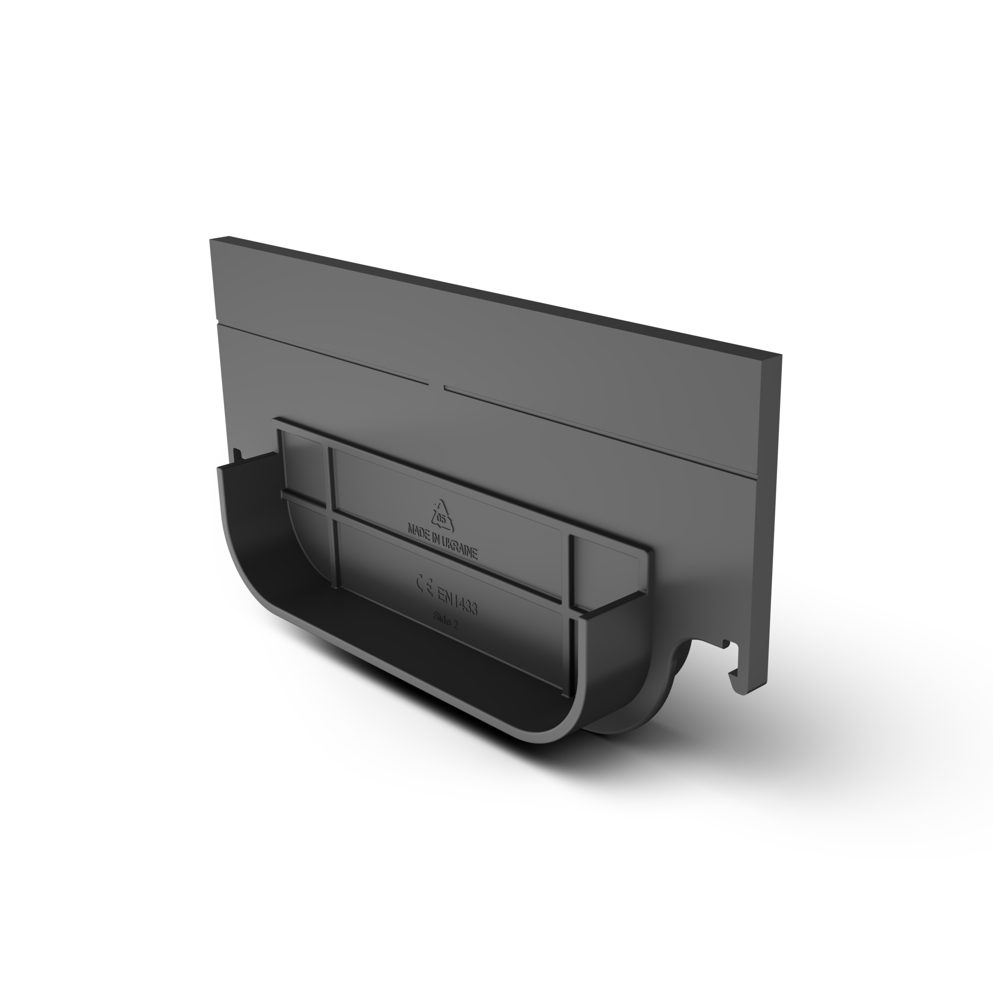 Заглушка для лотків пластикових Base DN150 H100 пластикова