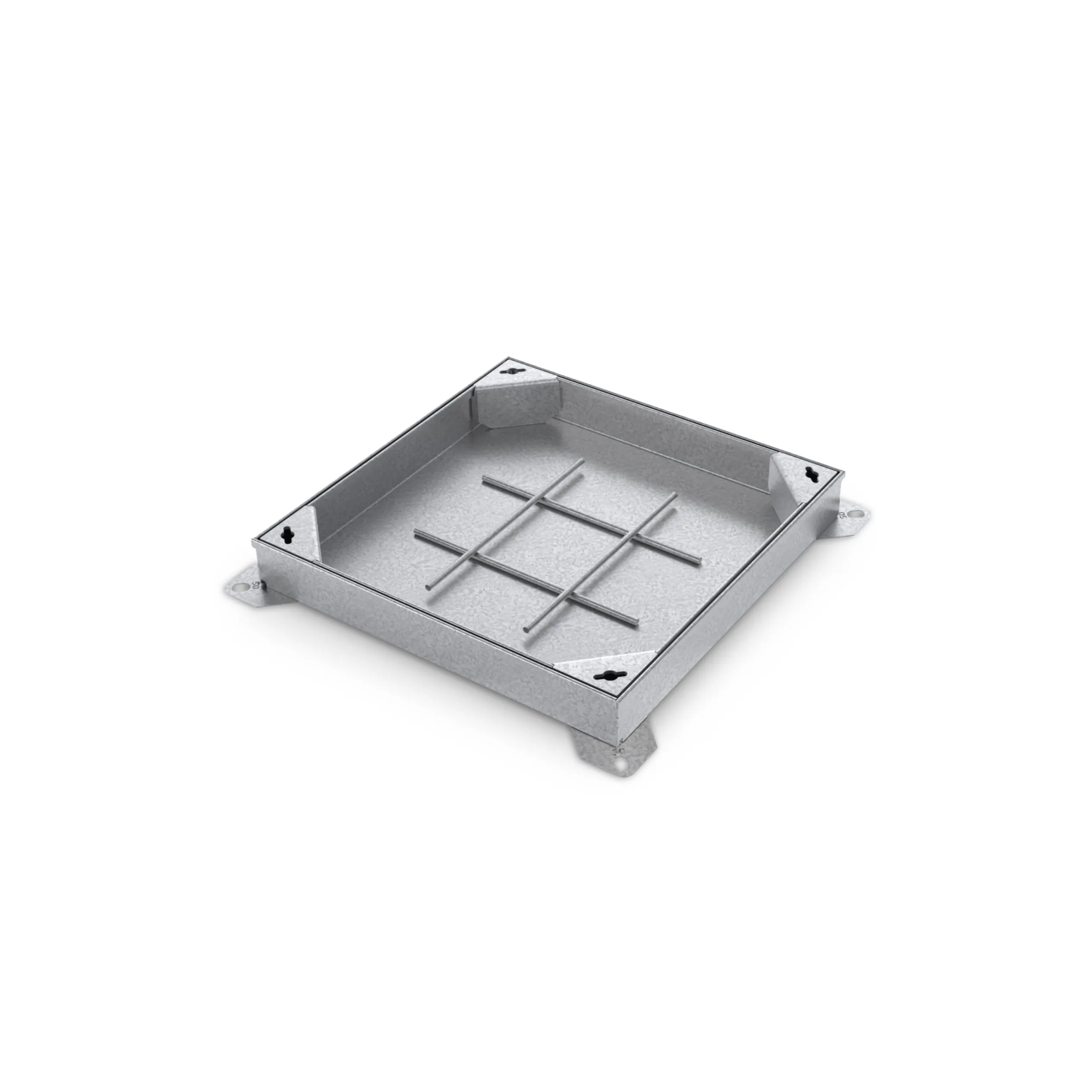 Люк технологічний сталевий оцинкований Base 300х300 Unifill H50 K3 - 30413.5  фото - 2